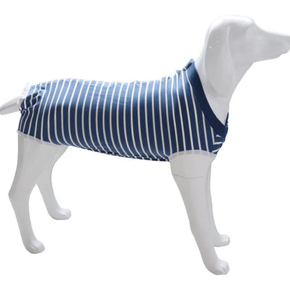 Pet Dog Clothes Jumpsuit Pajamas Camouflage Strip Wrapped Belly Overalls Onesie Surgical Gown Tracksuit For Girl Clothing XS-3XL