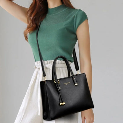 Genuine Brand Top Quality Leather Shoulder Crossbody Bags for Women Luxury Handbags Women Bags Designer Large Capacity Tote Bag