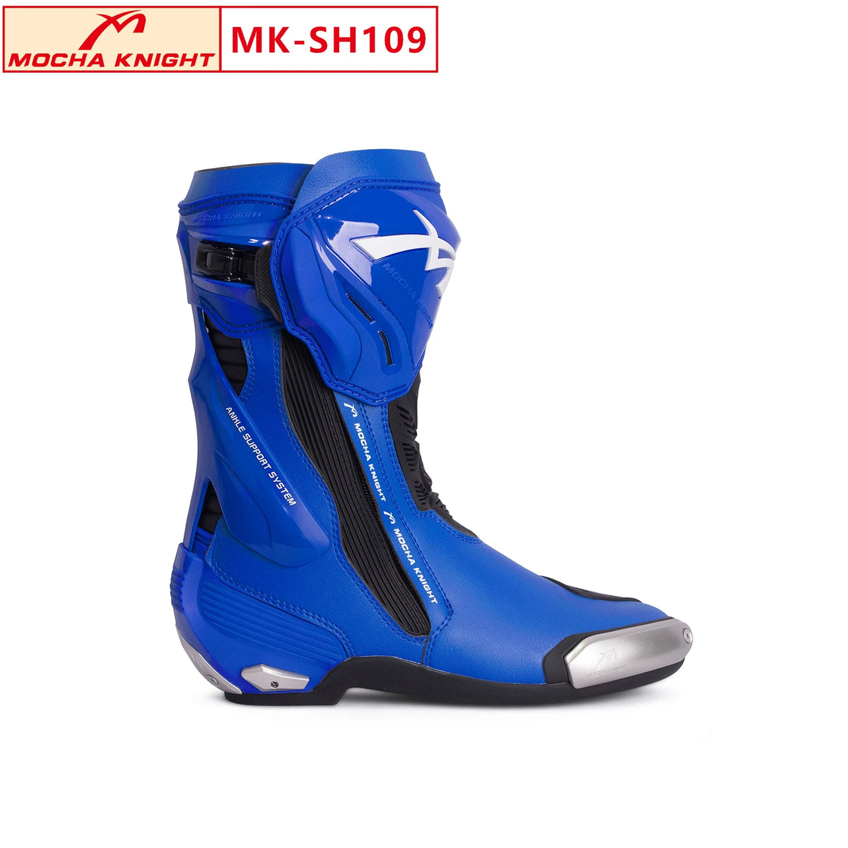 BENKIA Mocha Motorcycle Track Riding Boots CE Certification Professional Racing Botas BENKIA Waterproof Boots High Quality SH109