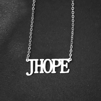 Kpop Group Members SUGA V J HOPE RM JIMIN Rings For Women Size 8# Anillos Mujer