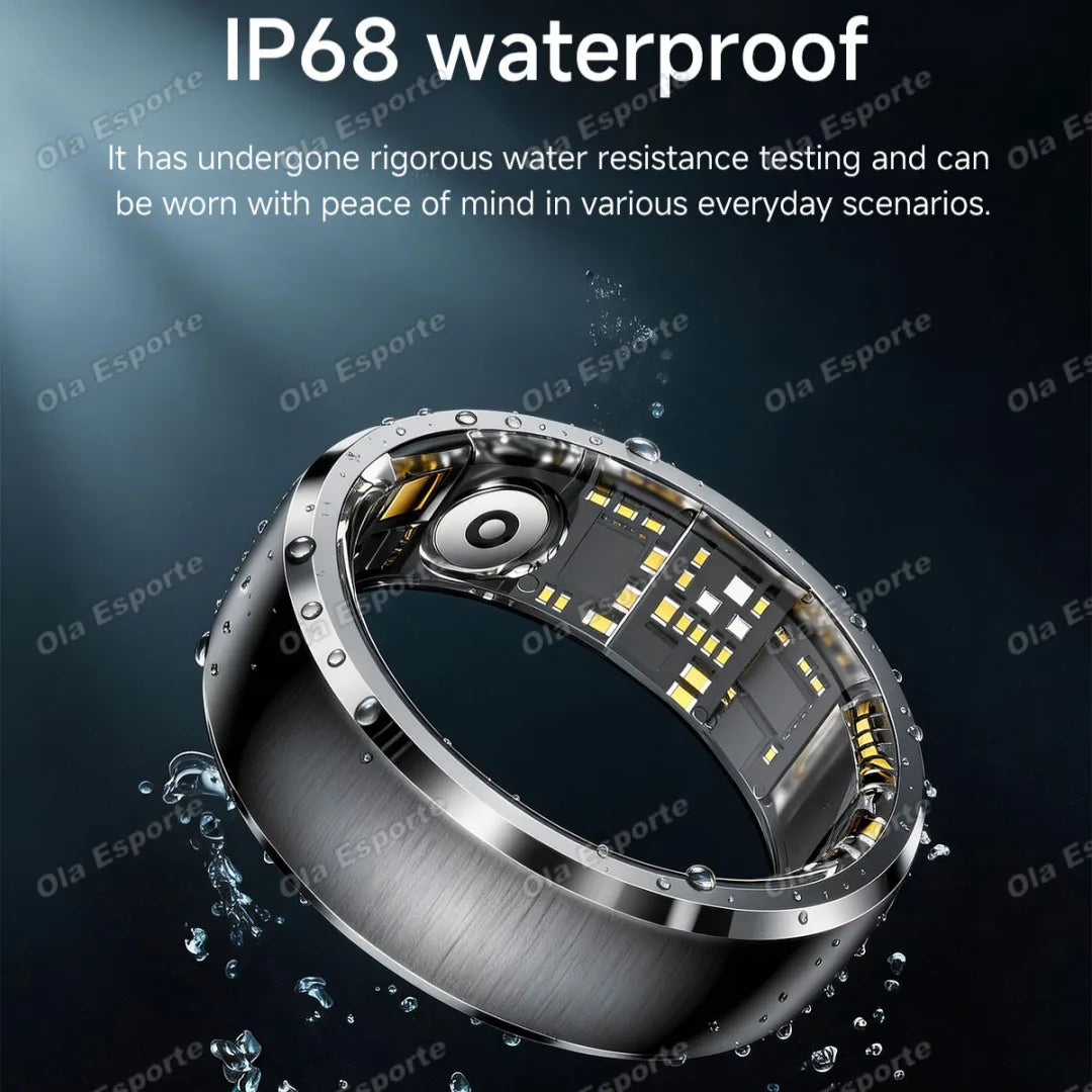 New Incoming Call Vibration Reminder Smart Ring 2026 Gesture Control Messages Alarms Health Monitor Sports Smartring Men Women