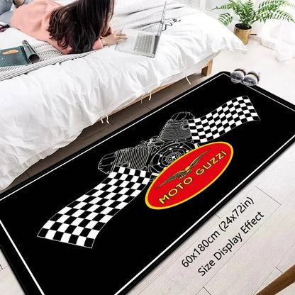 M-Moto G-Guzzi Kitchen Mat Kids Room Bedroom Decoration Balcony Anti-Slip Doormat Living Room Alfombra