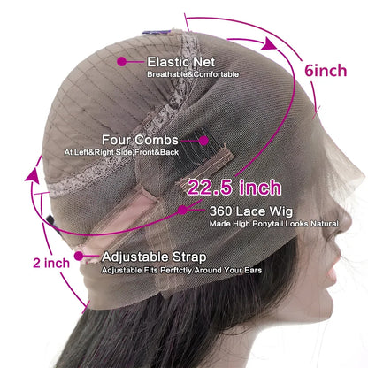Glueless 13x4 Lace Frontal Pixie Curly Wig Human Hair 360 13x6 Deep Wave Wigs for Woman Ready to Wear Glueless Wigs 300 Density