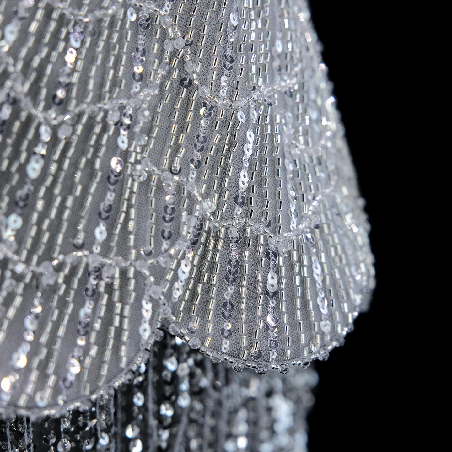 Sharon Said Two Piece Evening Dress Glitter Sequined Tassel Beaded Ruffles Women's Formal Wedding Party Gowns SS370 Customized
