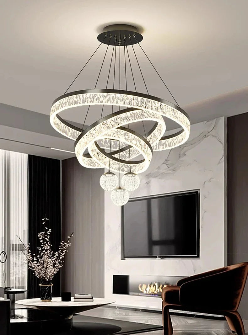 Modern home decor led lights pendant light lamps for living room Chandeliers for dining room hanging light indoor lighting