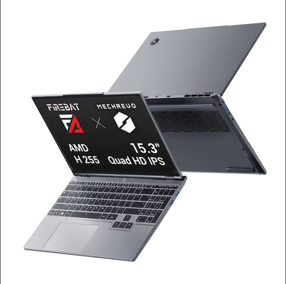 Firebat Wujie 15X Pro - Amd Ryzen 7 H255, 32Gb Ddr5 Ram, 1Tb Pcie 4.0 M.2 Ssd, Wi‑Fi 6 + Bluetooth 5.2, 15.3" 2.5K 120Hz Display, Windows Gaming Laptop