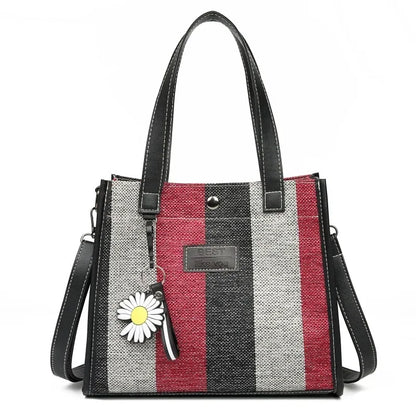 Fashion Messenger Bags For Women Shoulder Ladies Designer Handbag Solid Large Capacity Casual Canvas Shoulder Female Bag