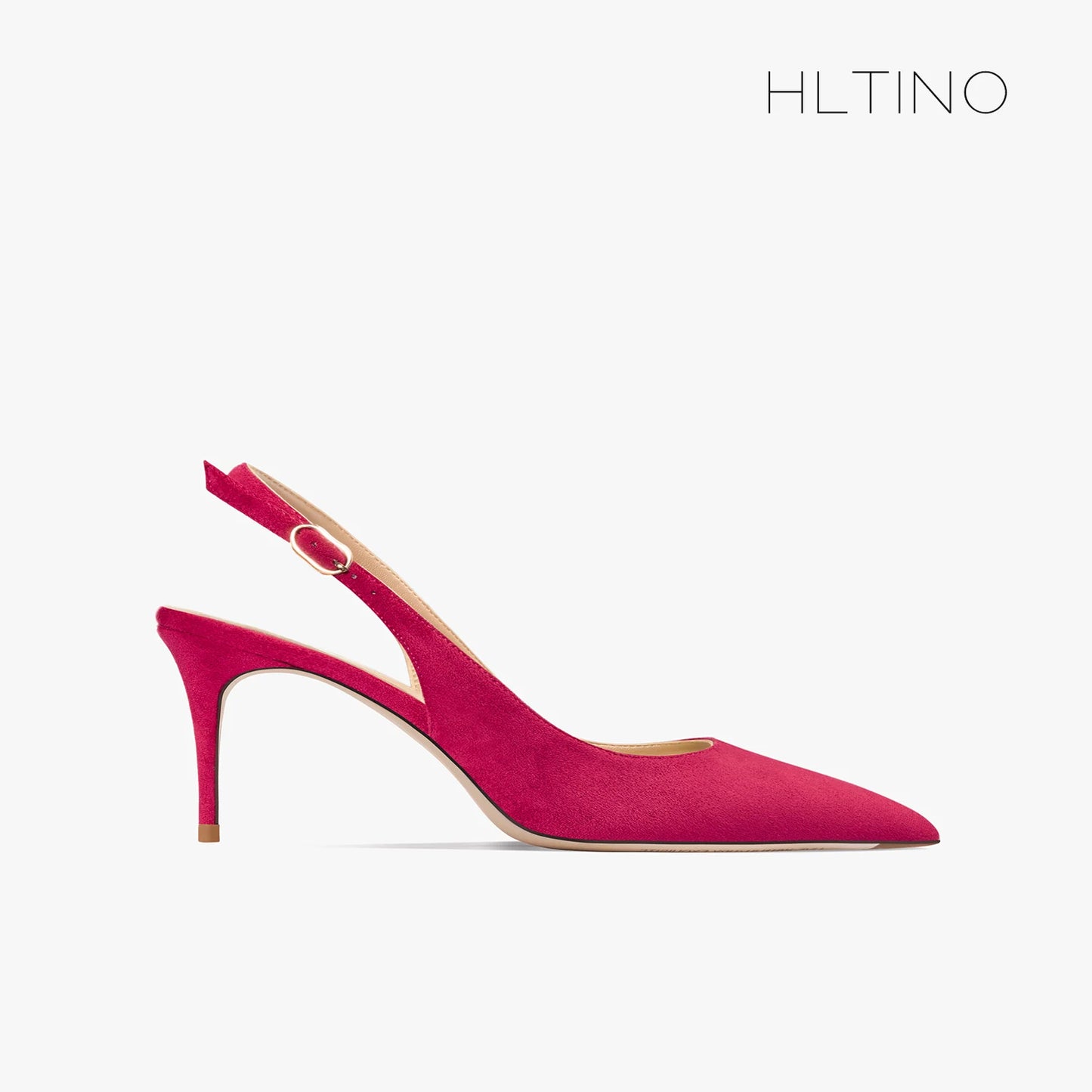 Women's Heeled Sandals New Black Suede Pointed Toe Stiletto Pumps Luxury Gladiator High Heels Elegant Sexy Party Wedding Shoes
