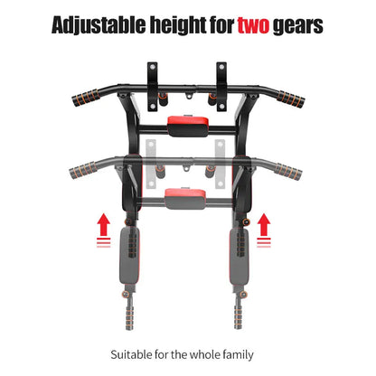 Multifunctional Wall-Mounted Pull-Up Bar, The Upward Pull-Up Bar Is Used for Indoor Home Gym Workouts, Pull-Up Fitness Support