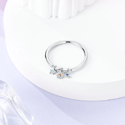 2026 New 925 Sterling Silver Rings Zircon Sparkling CZ Rings Rings For Women Original Wedding Fine Jewelry Accessories Gifts