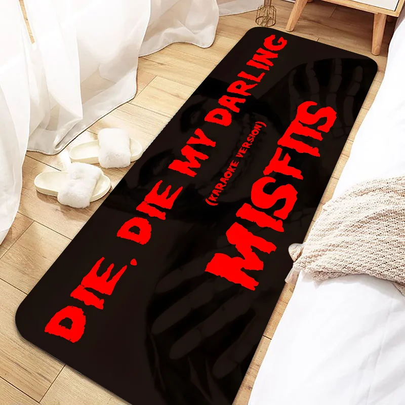 Die Die My Darling Misfits Door Mat Entrance Non-slip Doormat Washable Kitchen Carpet Living Room Hallway Rugs  Bath Door Mats