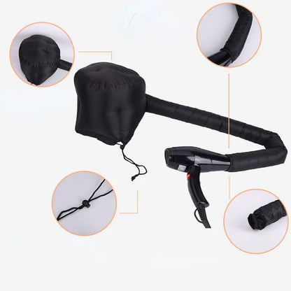 Portable Hair Bonnet Dryer Cap Gorro Secador Touca Difusora Steamer Quick Dry Baked Oil Care Diffuser Drying Hairdressing Tools