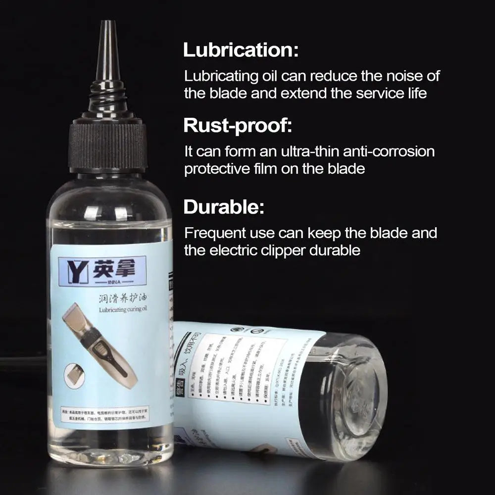 Hair Clipper Oil 60ml Oil for Clippers Hair Clipper Lubricant Oil Lubricant Hair Trimmer Blade Oil Prevent Rusting Sewing Oils