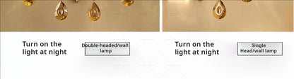 Postmodern Chandelier Living Room Lights European Dining Room Bedroom Home Master Luxury Atmospheric Lamps Villa Crystal Lamps