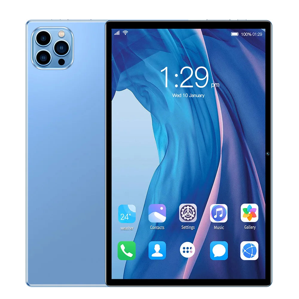 Android Tablet Pc Global Version 10.1 Inch Google Play Octa Core Dual Cameras Dual 3G Phone Call Tablets WiFi Bluetooth 6000mAh