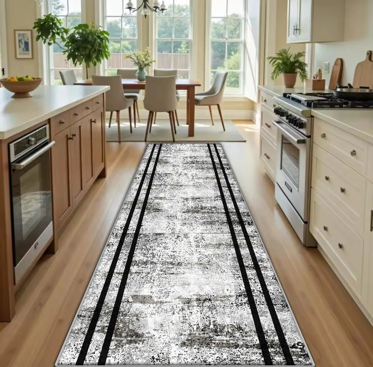 Kitchen Long Runners Carpet Living Room Decoration Corridor Non-slip Rugs Bedroom Doorway Passageway Mat Washable Customizable