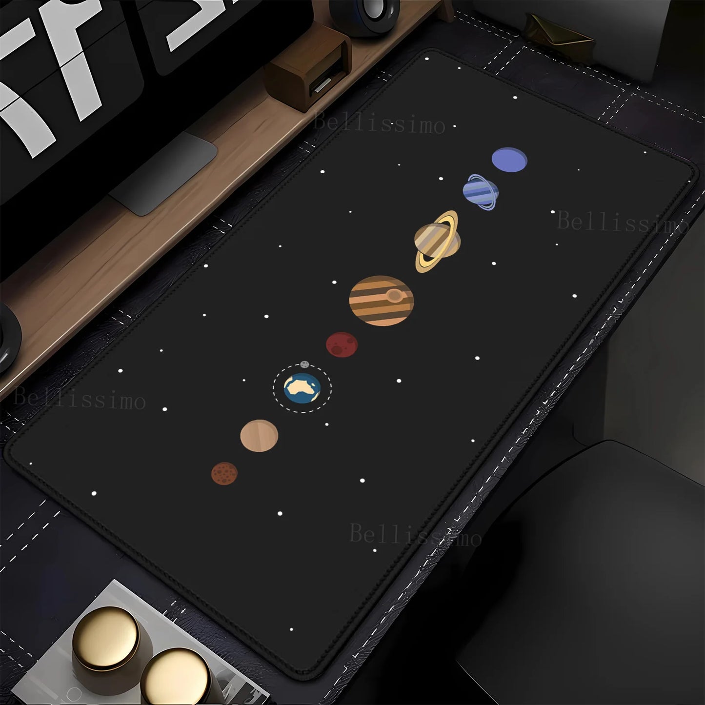 mouse pad Gamer Space Universe Solar System New Home Computer teclado Mousepad Soft offices accessories Carpet Computer desk mat
