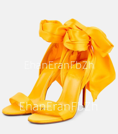 European and American Summer New Ankle Strap Women's Slim High-heeled Sandals Fashionable and Sexy Party Wedding Sandals