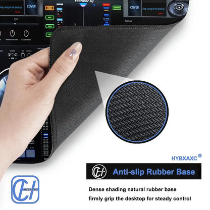 HYBXAXC gaming computer easy to operate rubber mousepad laptop radio controller workbench keyboard pad deskpad