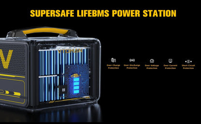 VTOMAN JUMP600X Extra Battery 640Wh for VTOMAN JUMP600X & JUMP600 600W Backup LiFePO4 (LFP)