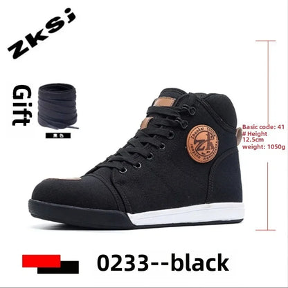 Hot Motorcycle Boots Motos Riders Protective Boots Waterproof Non-slip Motocross Mountain Racing Shoes Casual Shoes