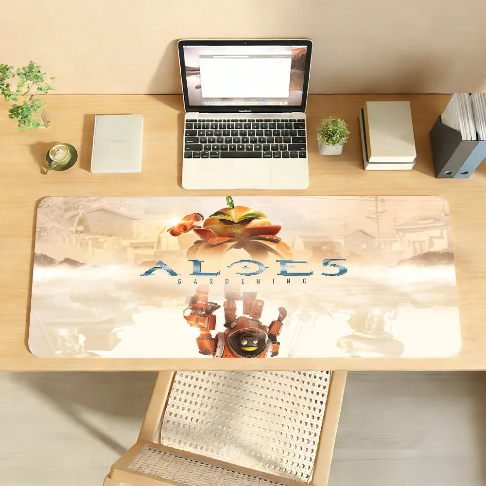 Game P-Plants Vs Z-Zombies Strategy Mouse Pad Anti Slip Rubber Edge Locked Thickened Laptop Gaming Desk Mat