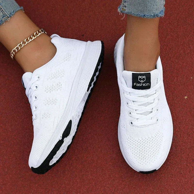 Women's Summer Luxury Brand Breathable Mesh Casual Sports Shoes Trendy Versatile Anti Slip Running Shoes Woman Designer Shoes