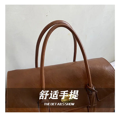 Fashion Women's High-quality Pu Leather Handbag 2026 New Business Large Capacity Commuter Shoulder Crossbody Bags for Women
