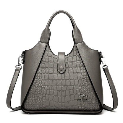 Luxury Designer Handbag Brand High Quality Soft Leather Bags 2024 Sac Crossbody Shoulder Bag For Womens Casual Tote Bag Bolsos