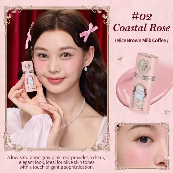 Flower Knows All In One Makeup Sets Gift Box Perfume Blush Cream Matte Lipstick Highlighter Full Kit De Maquillaje