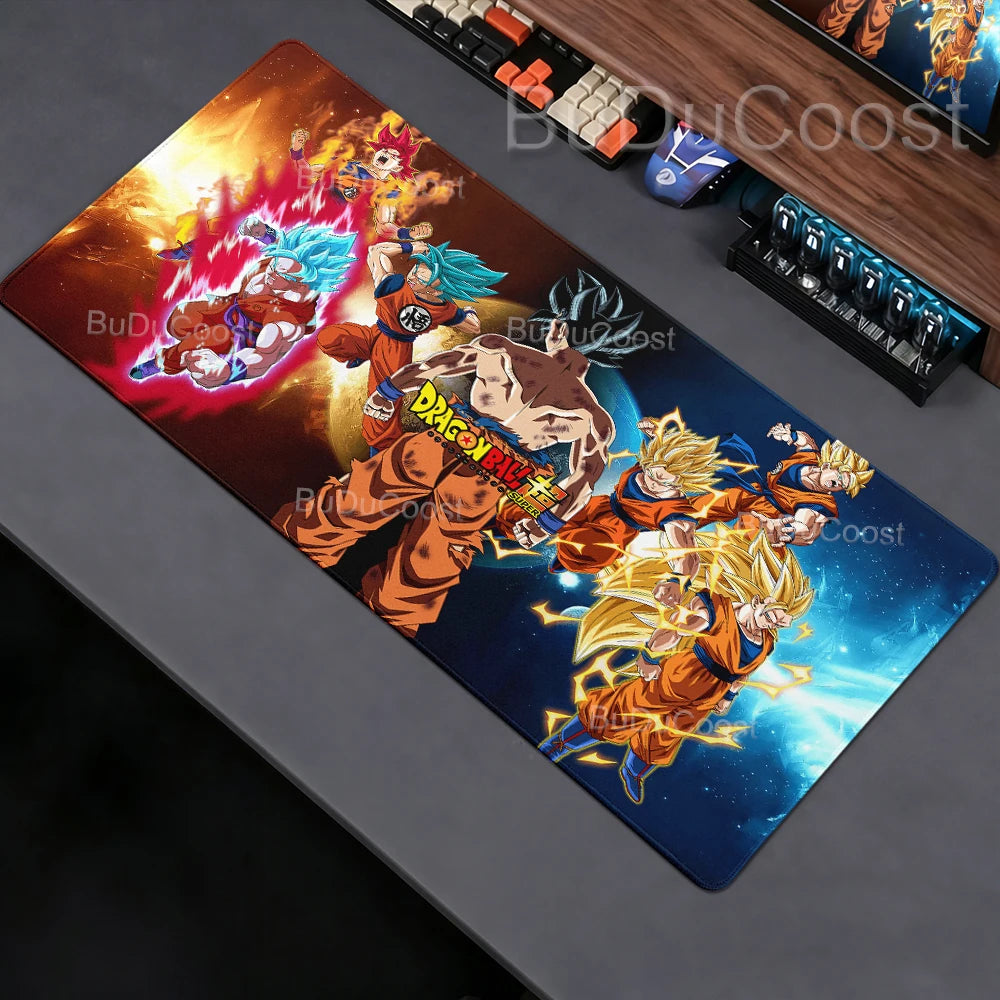 Anime Dragon Ball Mouse Pad Large PC Rubber Mousepad Gamer Mouse Mat Desk accessories Gaming Keyboard Mats Office Computer Pads