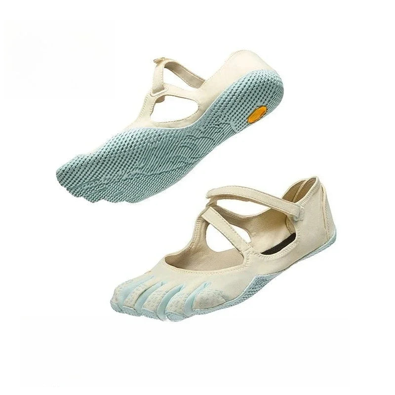 Latest Five-finger Shoes Women's Indoor Yoga Pilates Barefoot Comprehensive Training Non-slip Fitness Shoes in Box Fast Shipping