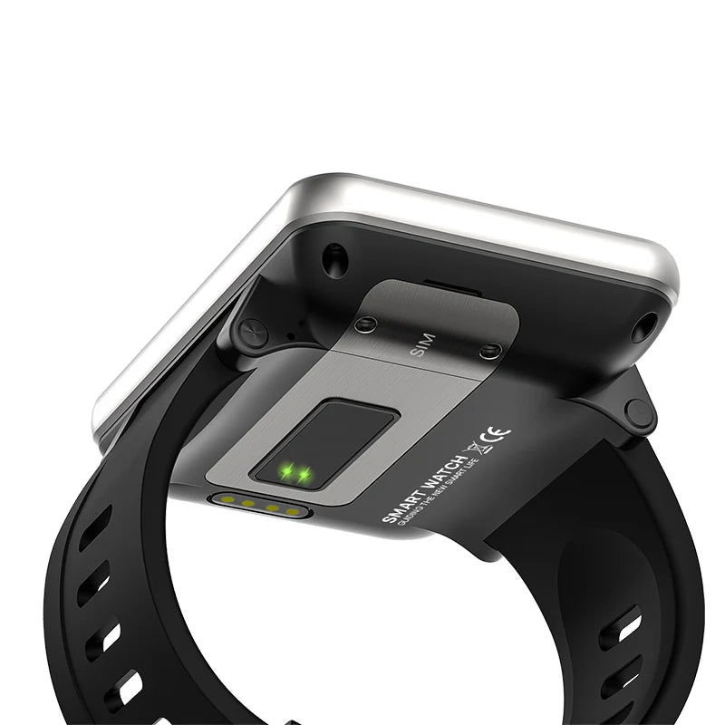DM100 4G Smart Watch 2.86 Large Screen Android 7.1 Smartwatch 2700mAh Battery MTK6739 Quad Core 3GB/32GB 5.0MP Camera Wifi GPS