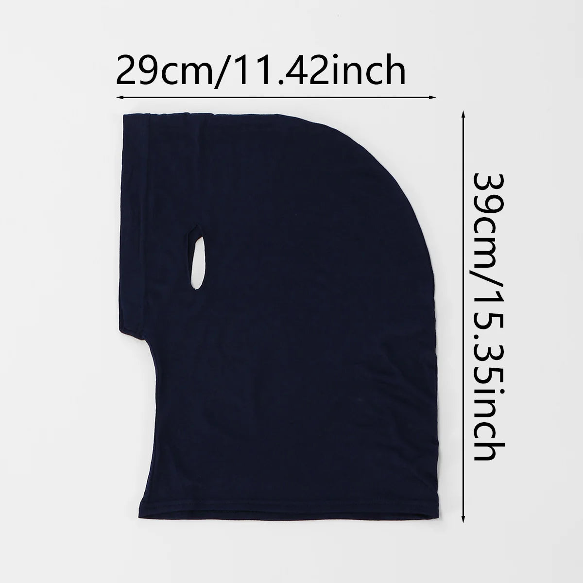 Jersey Cotton Muslim Women Under Hijab Cap With Ear Hole Inner Hijab Cap Round Forehead Underscarf Bonnet Femme Musulman