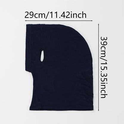 Jersey Cotton Muslim Women Under Hijab Cap With Ear Hole Inner Hijab Cap Round Forehead Underscarf Bonnet Femme Musulman