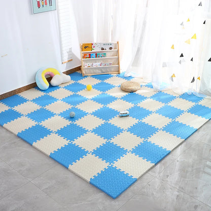 30x30cm EVA Puzzle Mat – Thick Baby Play Mat for Kids, Non-Slip & Waterproof Crawling Floor Tiles, Interlocking Foam Rug