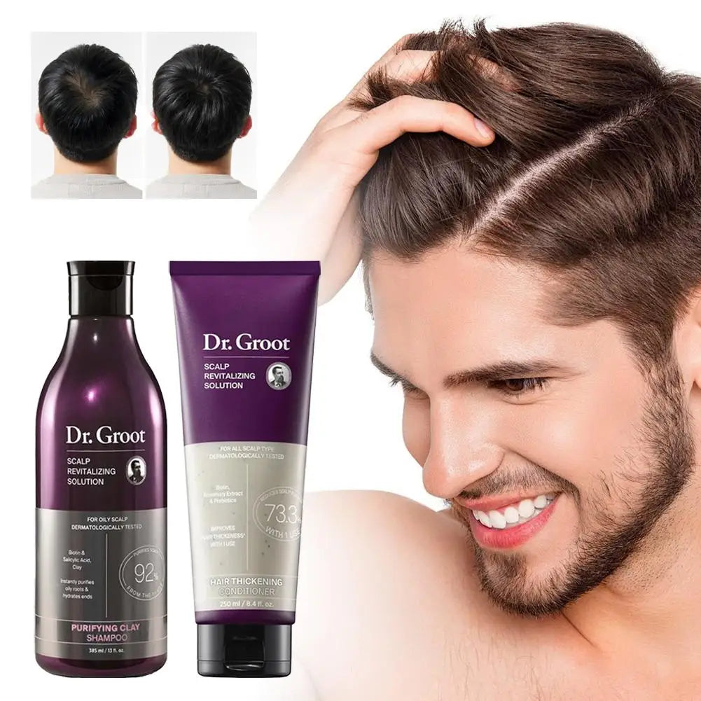 Dr.Groot Anti Hair Loss Shampoo Thickening Conditioner Deep Moisturizing Nourishing Oil Control Dandruff Remove Hair Care