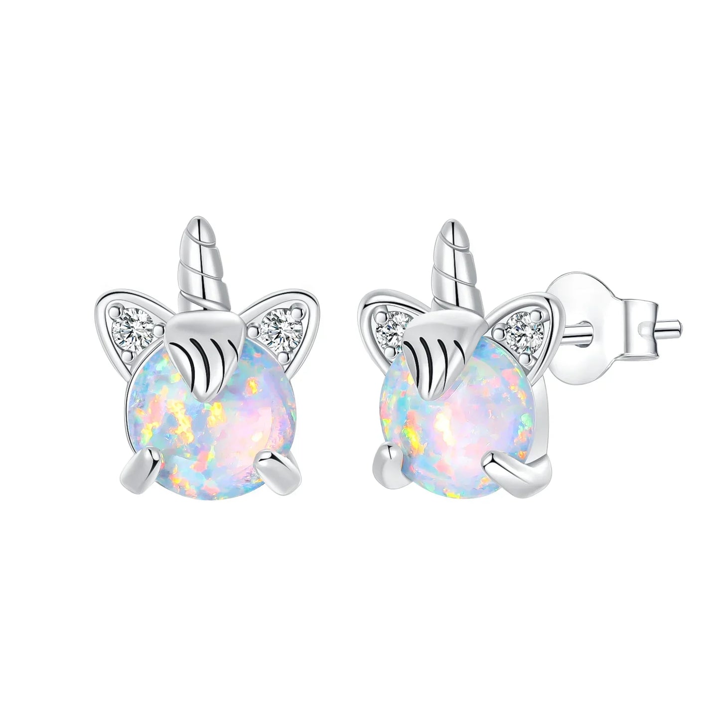 Original 925 Sterling Silver Luxury Bow Flower Shaped Clover Rose Pendant Earrings Elegant Mature Women Delicate Jewelry Gift