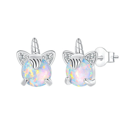 Original 925 Sterling Silver Luxury Bow Flower Shaped Clover Rose Pendant Earrings Elegant Mature Women Delicate Jewelry Gift