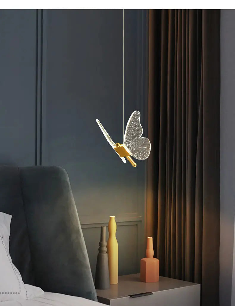 Modern Crystal LED Pendant Lamps Indoor Lighting For Home Decor Led Lights Living Room Bedroom Bedside Hanging Lamp