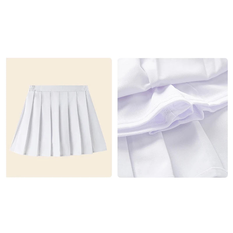 Children Summer Kindergarten School Uniforms Girls Pleated Skirts JK Suit Boys Shirt Shorts Bowtie Wedding Performance Costume