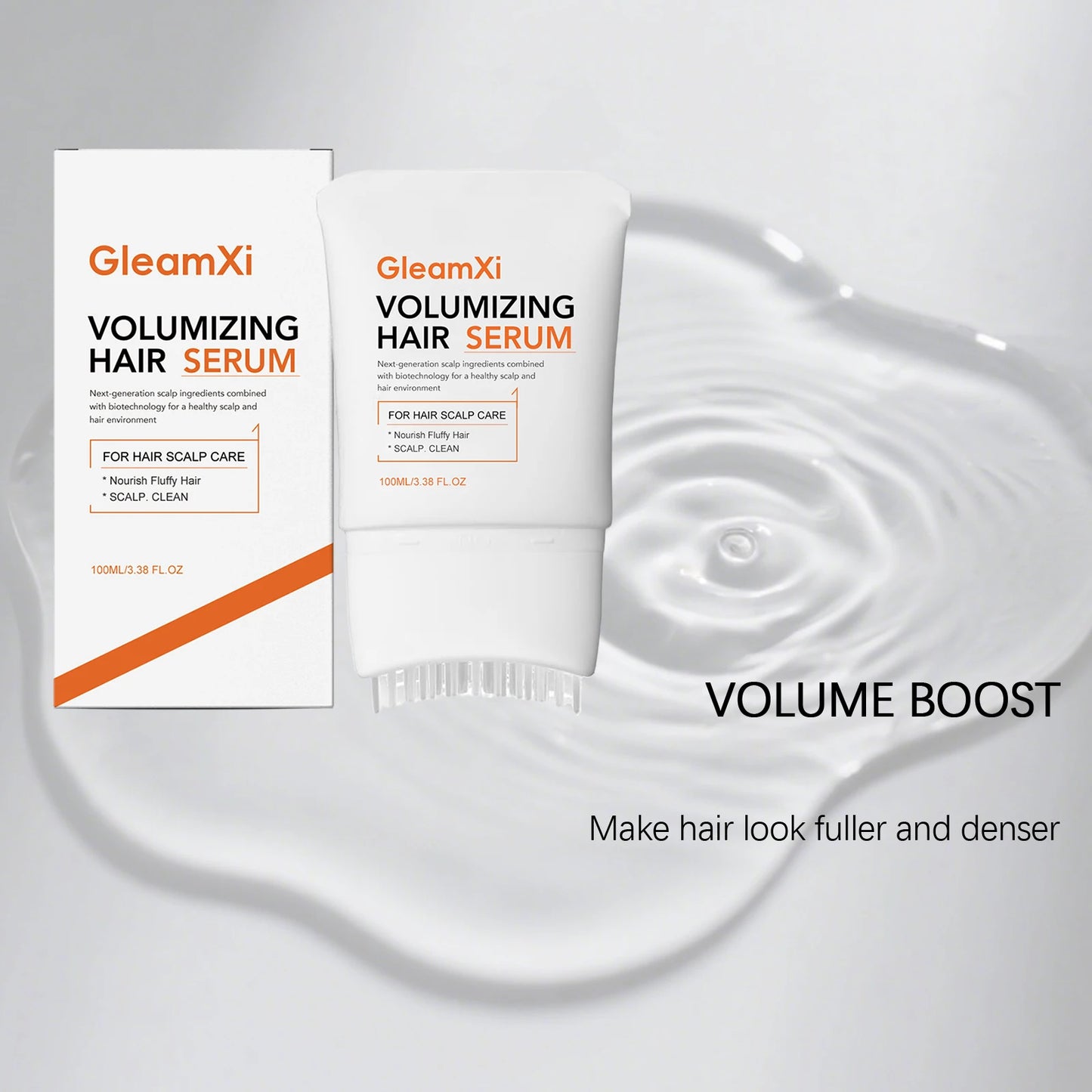 Volumizing Hair Serum For Dry Damaged Hair Deep Nourish Hair Roots Scalp Strengthen Smooth Gloss Shine Refresh Hair Repair Oil