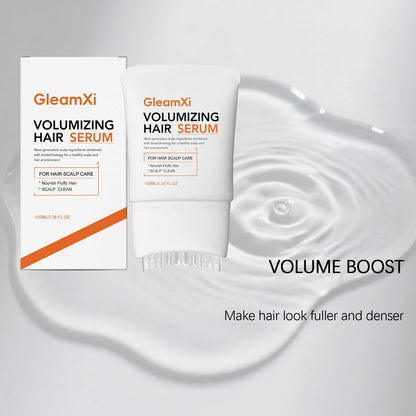 Volumizing Hair Serum For Dry Damaged Hair Deep Nourish Hair Roots Scalp Strengthen Smooth Gloss Shine Refresh Hair Repair Oil