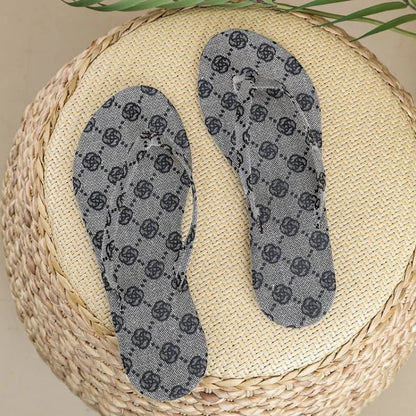 Women Denim Slippers Luxury Flat Lightweight Shoes Woman Flat Peep Toe Sandals Ladies Casual Beach Slippers Female Slides Women