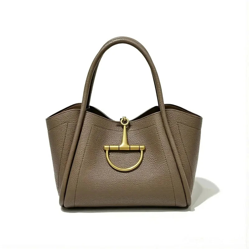 Chic Shoulder Bag for Ladies High-Quality Leather Luxury Brand Design Famous Designer Inspired Everyday Essential