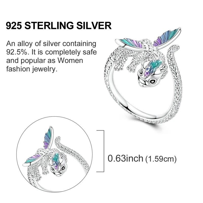 Original 925 Sterling Silver Ring Sun Star Moon Love Bowknot Sunflower Ring For Women Wedding Anniversary Ring Jewelry Gift