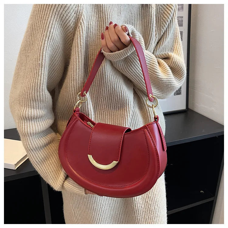 Armpit Shoulder Side Bags for Women 2026 Designer Trend Leather Small Underarm Crossbody Handbags and Purses Bags for Women