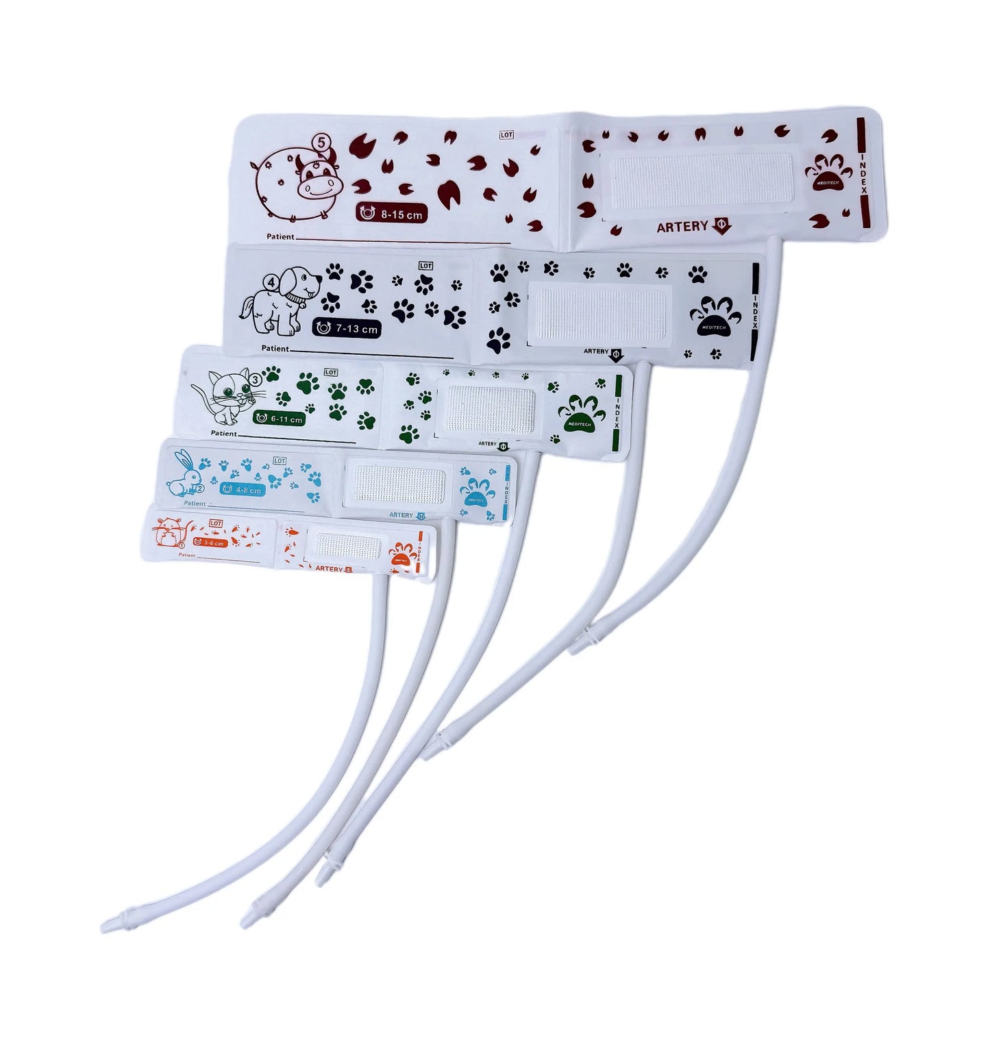Pet disposable blood pressure cuff PVC hose laboratory animal cat dog sheep blood pressure monitoring accessories