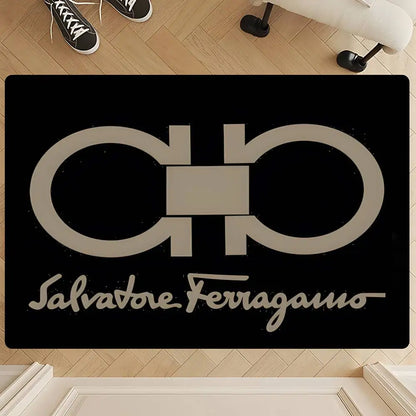 S-Salvatore F-Ferragamo Cartoon Entrance Door Mat Nordic Style Home Doormat Bathroom-Toilet Mats Bedroom Hotel Decor Mat