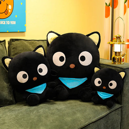 New Kawaii Chococat Plush Toy Sanrio Chocolate Cat Stuffed Animal Cute Kids Birthday Xmas Gift for Children Soft Doll Wholesale